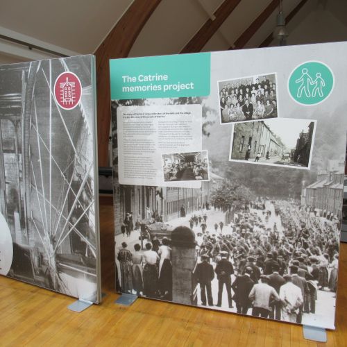 Interpretation panels, Catrine Community education and visitor interpretation centre